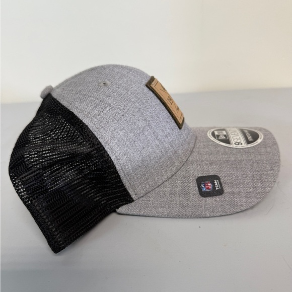 9seventy new era stretch snap Los Angeles Rams Trucker Hat Grey - Picture 2 of 7